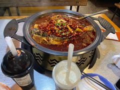 -探鱼·鲜青椒爽麻烤鱼(中天广场店)