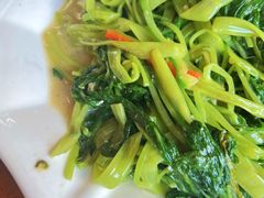 腐乳炒通菜-台山美食一绝阿四台山黄鳝饭(阿四创作店)