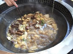 -粘豆包柴火铁锅炖