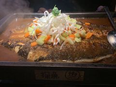 -探鱼·鲜青椒爽麻烤鱼(广州花都来又来店)