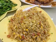 火腿鸡蛋炒饭-覃记海鲜美食餐厅