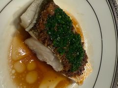 鸡汁葱油蒸台山黄三牙鱼-广州文华东方酒店·江-由辉师傅主理