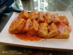 金牌蛋豆腐-刘胖子家常菜·蹄花焖藕(兴业店)