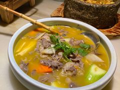 酸汤时蔬肥牛-绿茶餐厅(西单老佛爷店)