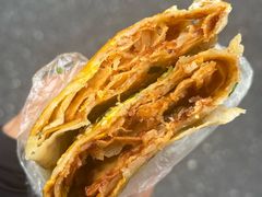 -正宗杂粮煎饼香软鸡蛋饼