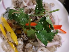 脆爽鱼皮-探鱼·鲜青椒爽麻烤鱼(北京路天河城店)