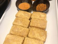 香煎石屏豆腐-云海肴·汽锅鸡·云南菜(苏州中心店)