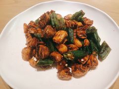 金蒜秋葵爆口蘑-枕水江南(铁西万象汇店)