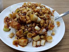 宫爆鸡丁大葱盖浇饭-川渝小厨