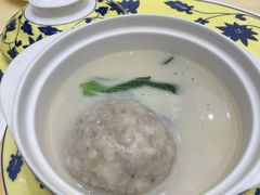 清汤松茸雪绒花-钓鱼台国宾馆