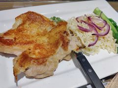 葱油鸡扒捞公仔面-敏华冰厅(平安金融中心店)