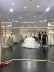 点击看大图 公主蕾丝-艾米丽婚纱礼服