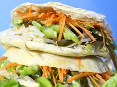 传说中的健康蔬菜夹馍~~太惊喜了！-西少爷(五道口店)