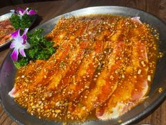 -明洞阿姨·韩式酱蟹烤肉·创意料理(三元桥店)