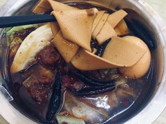 卤豆皮-鹍记特色牛杂面