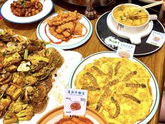 -东来菜馆•手抓海鲜家常菜•海鲜锅贴(鸽子窝店)