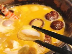 -鲜入围煮花胶鸡海鲜火锅