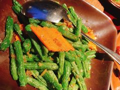 虾酱炒四季豆-花马天堂云南餐厅 Lost Heaven(外滩店)