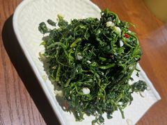 炝拌灰灰菜-蓝田印象