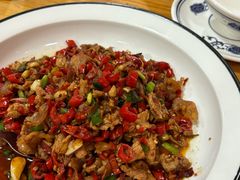 碎红椒炒肉-笨罗卜浏阳菜馆(富家湾小区店)