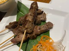 羊肉串-上海锦江汤臣洲际大酒店柒酒廊