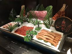 烧烤-岷山饭店-芝芝自助餐厅