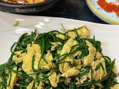 鸡蛋沙葱-靖远尕六美味羊羔肉