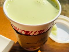 热抹茶拿铁-星巴克(北京惠新东街店)