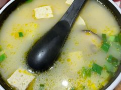 鸡汤小白菜煮榆林豆腐-西贝(上海我格广场店)