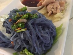 -蝶豆花蓝面条