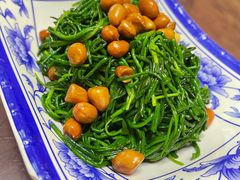 凉拌沙葱-靖远尕六美味羊羔肉