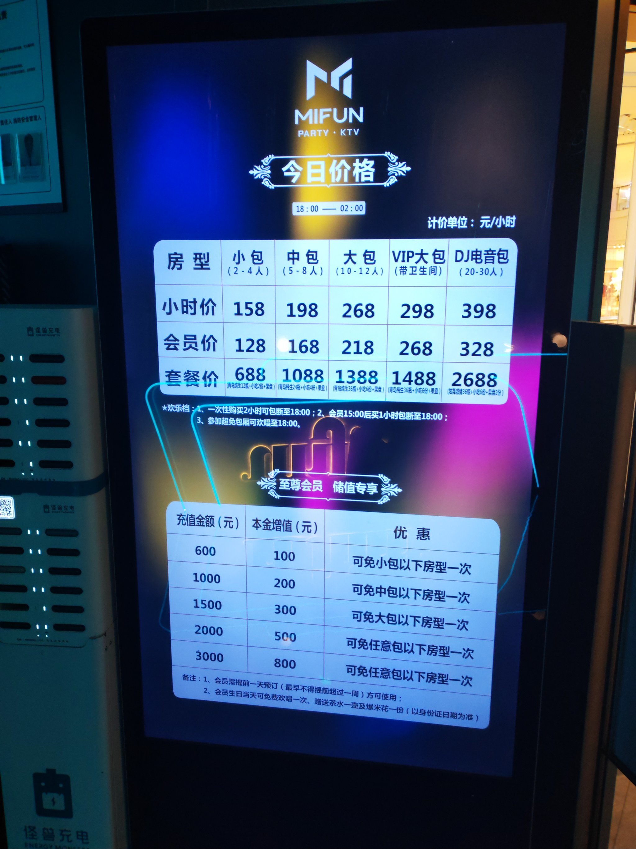 河西吾悦二楼的米贩ktv