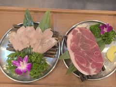 -明洞阿姨·韩式酱蟹烤肉·创意料理(三元桥店)