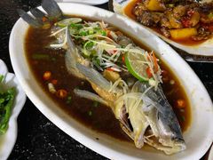 清蒸弓鱼-海韵人家.海景花园经典云南菜(双廊店)