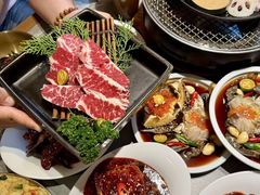 -草家酱蟹炭火烤肉店(珲春南路一店)