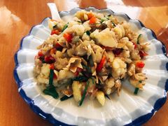 土豆泥炒石榴花-四方街食店