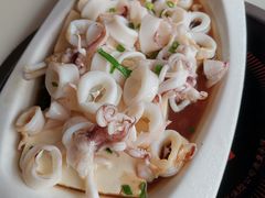 鱿鱼蒸豆腐-鑫悦楼煎蟹·16年海鲜大排档