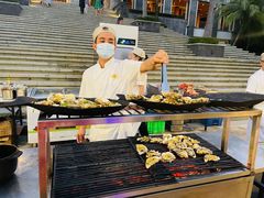 自助取餐区-海角轩·三亚文华东方酒店