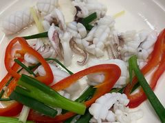 白灼鲜鱿-老字号蛇口德记烧腊饭店·海鲜加工