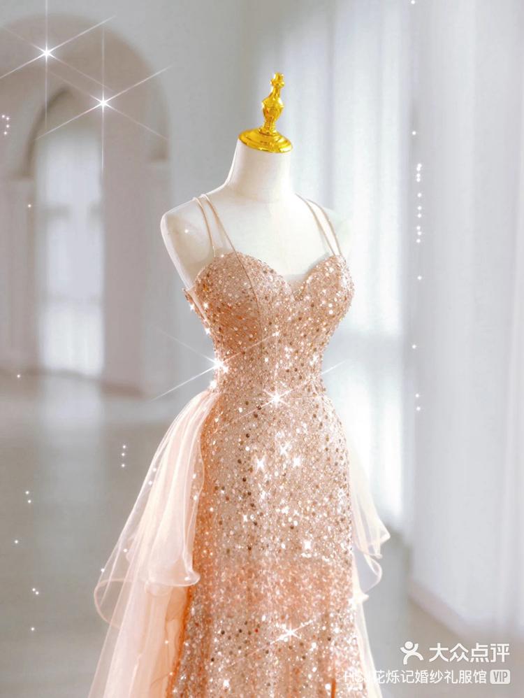 梦幻般的星空晚礼服