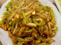 茄子丝炒尖椒-姥家春饼店(漳州二路店)