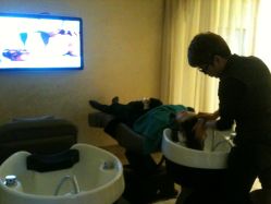 高科技洗发间-圣安娜美业