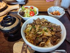 牛筋盖饭定食-炼火烤肉店