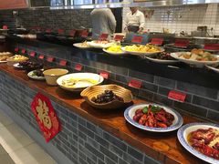 自助取餐区-翠山·映月湖景餐厅(映月湖公园店)
