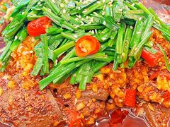 辣子韭菜蒜羊血-玉华宫宾馆·餐厅(铜川驻京办店)