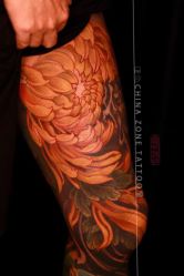 植物-千贺宗纹身传统大师