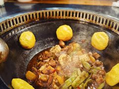 排骨炖豆角锅-炮爷东北铁锅炖(棠安路店)