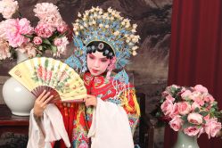 -后宫·古装汉服京剧儿童亲子全家福摄影