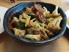 油渣有机花菜-关东小磨东北菜(上海长风大悦城店)