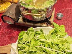 汆肉汤鸡毛菜-集贤门·徽菜(福田店)